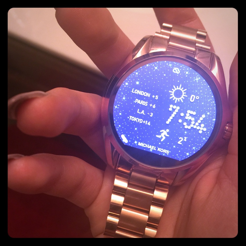 Rose Gold Michael Kors SmartWatch
